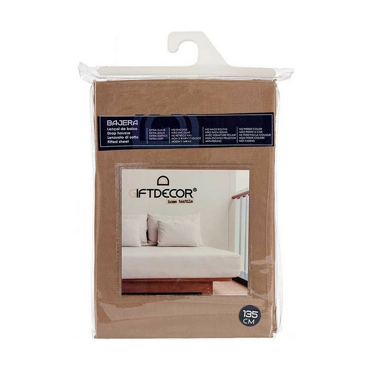 Underlakan Gift Decor Brun 135 cm (12 antal) - 4