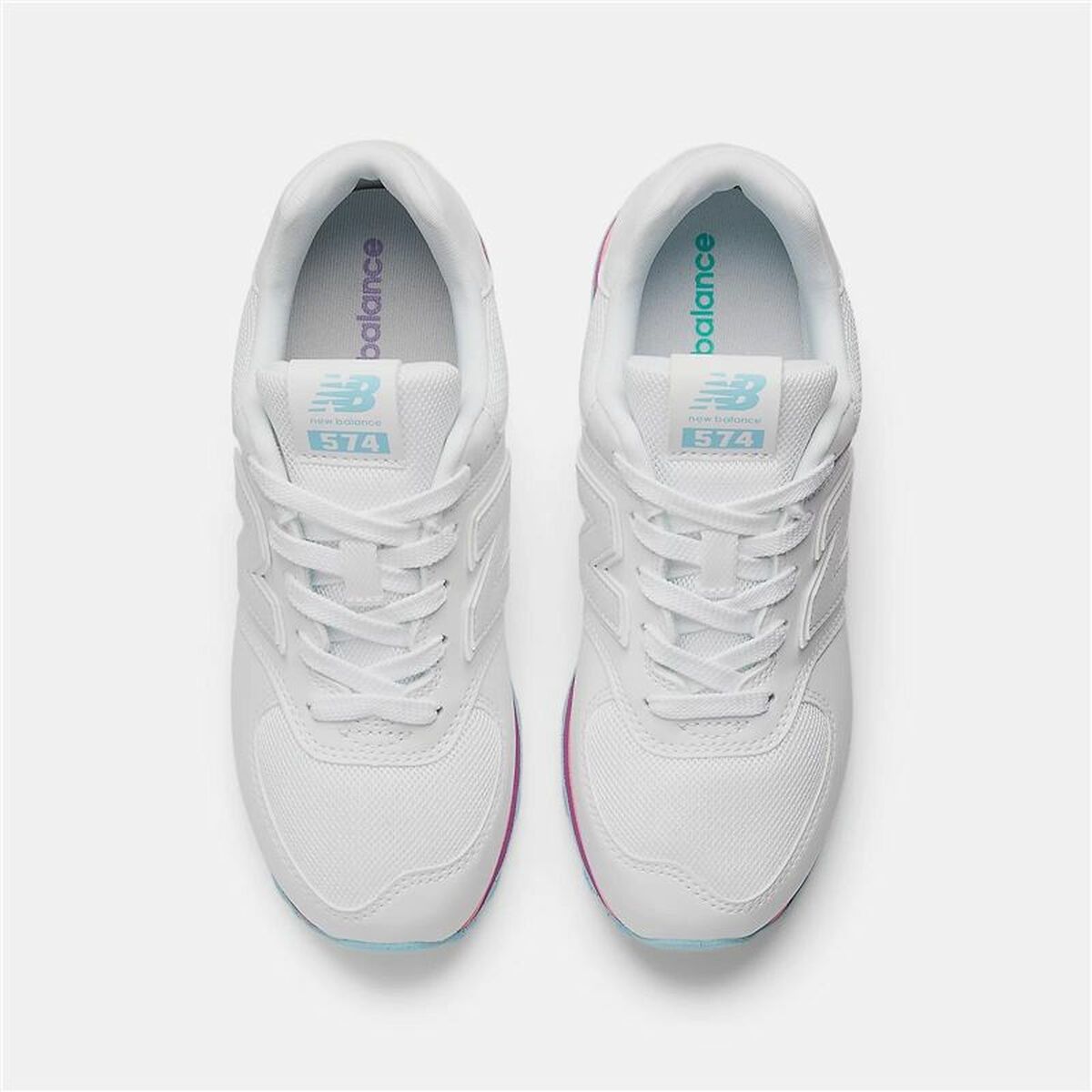 Sportskor för barn New Balance 574 Core Vit - 4