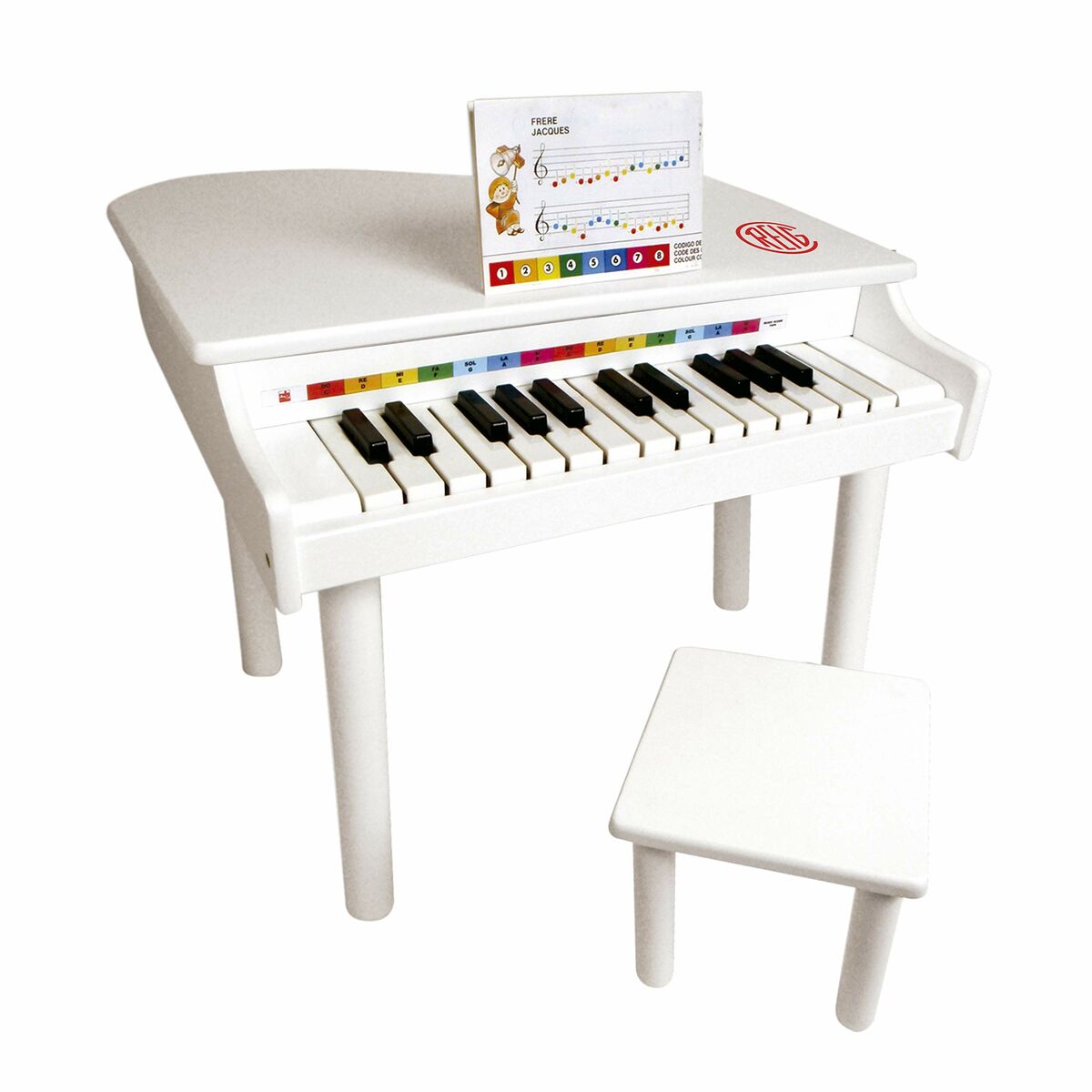 Piano Reig Barn Vit (49,5 x 52 x 43 cm) - 5