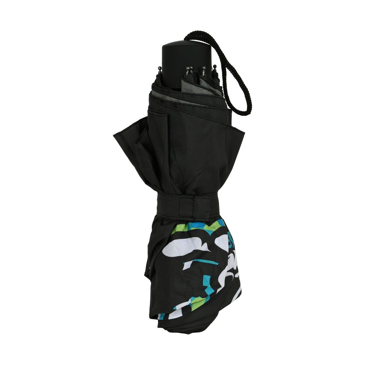 Hopfällbart paraply El Niño Green bali Svart (Ø 98 cm) - 6