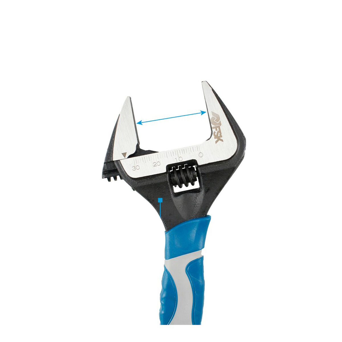Justerbar skiftnyckel Ferrestock 150 mm 6" - 8