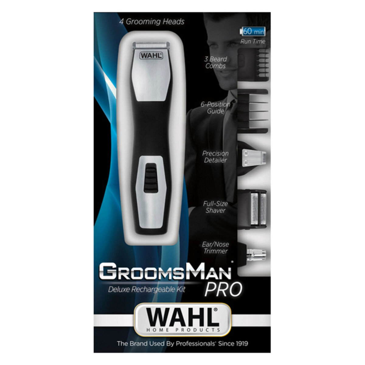Sladdlös Trimmer Wahl 9855-1216 Svart - 2