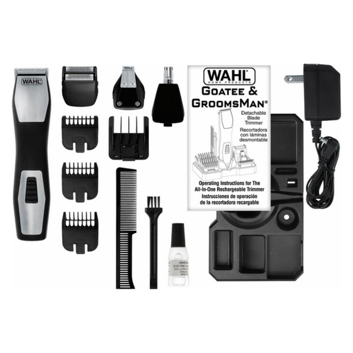 Sladdlös Trimmer Wahl 9855-1216 Svart - 5