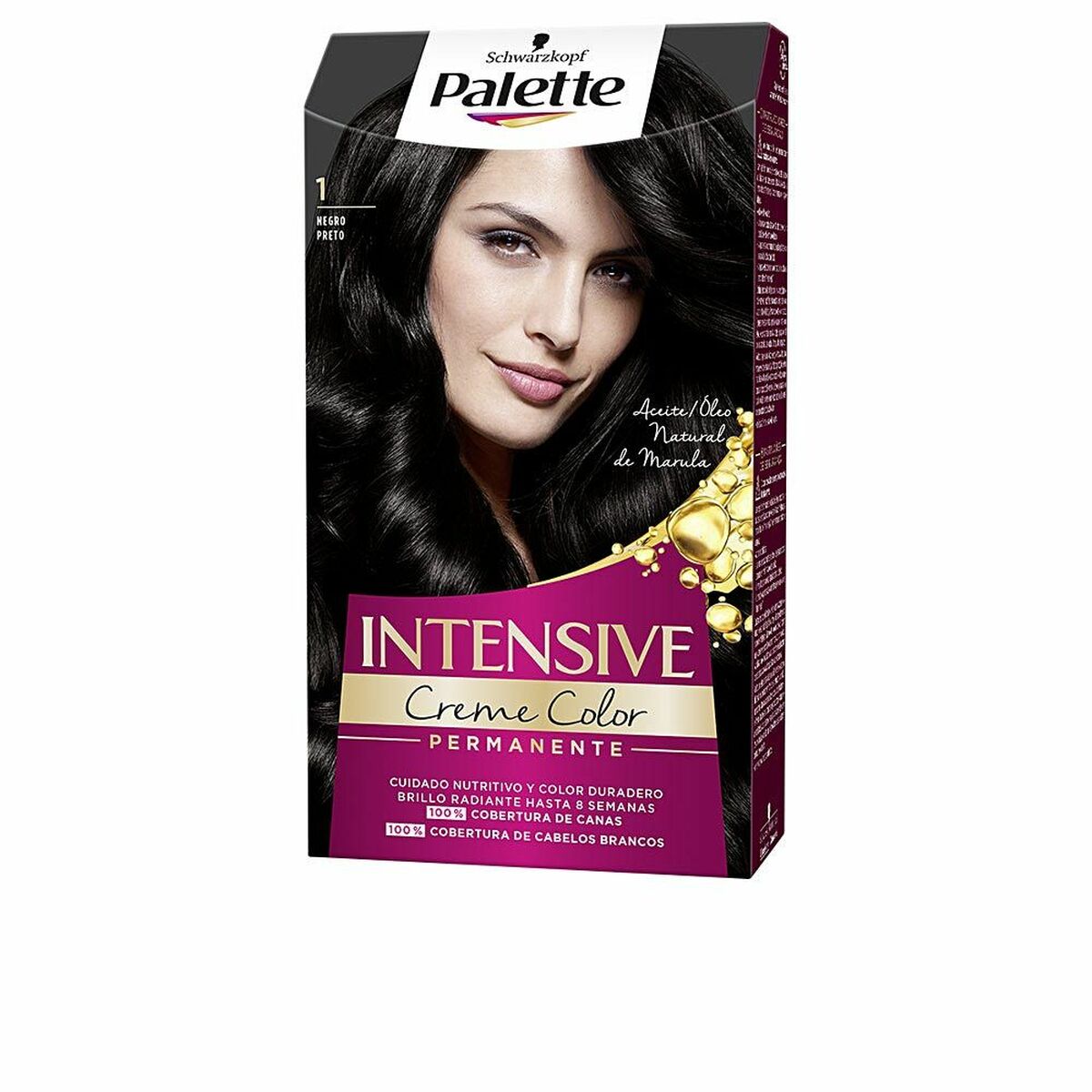 Permanent färg Schwarzkopf 8410436171052 Nº 1-Negro (1 antal) - 4