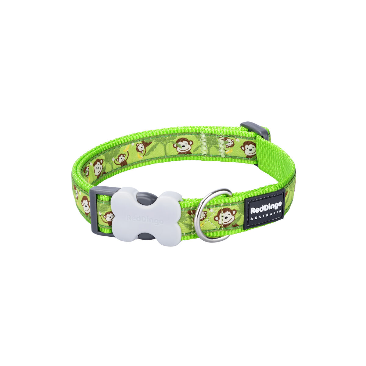 Hundhalsband Red Dingo Monkey 20-32 cm Grön - 4
