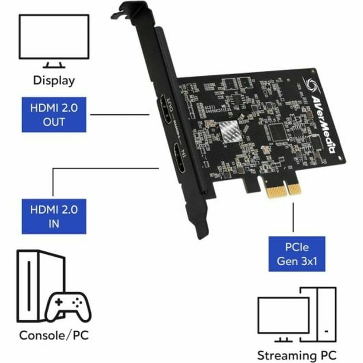 Spel Inspelare AVERMEDIA6130 GC571 - 2
