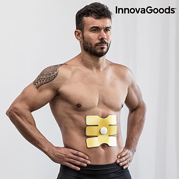 Platta för elektrostimulering av magmuskler Elektrainer InnovaGoods