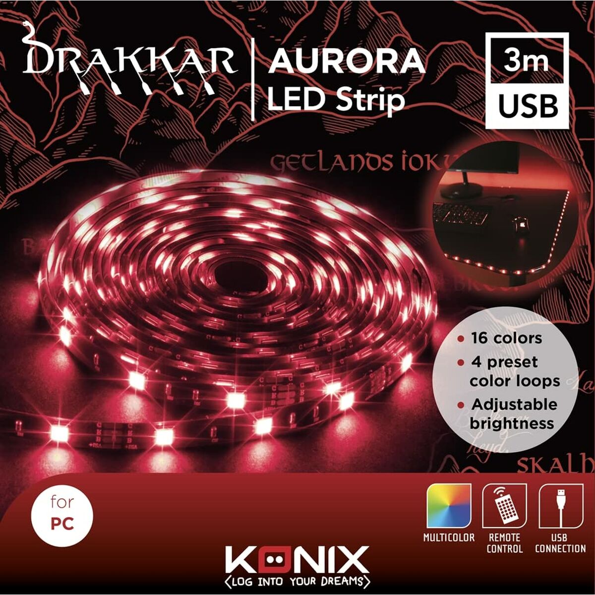 LED trakovi KONIX KX AURORA - 3