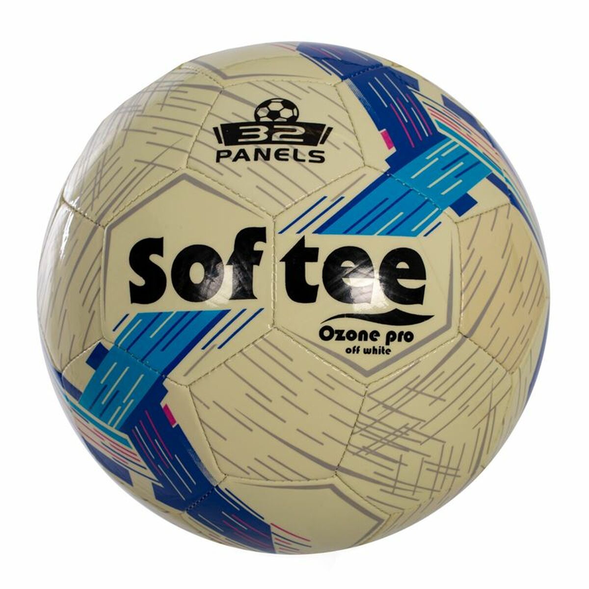 Fotboll Softee Ozone Pro  Gyllene Vit 11 - 3