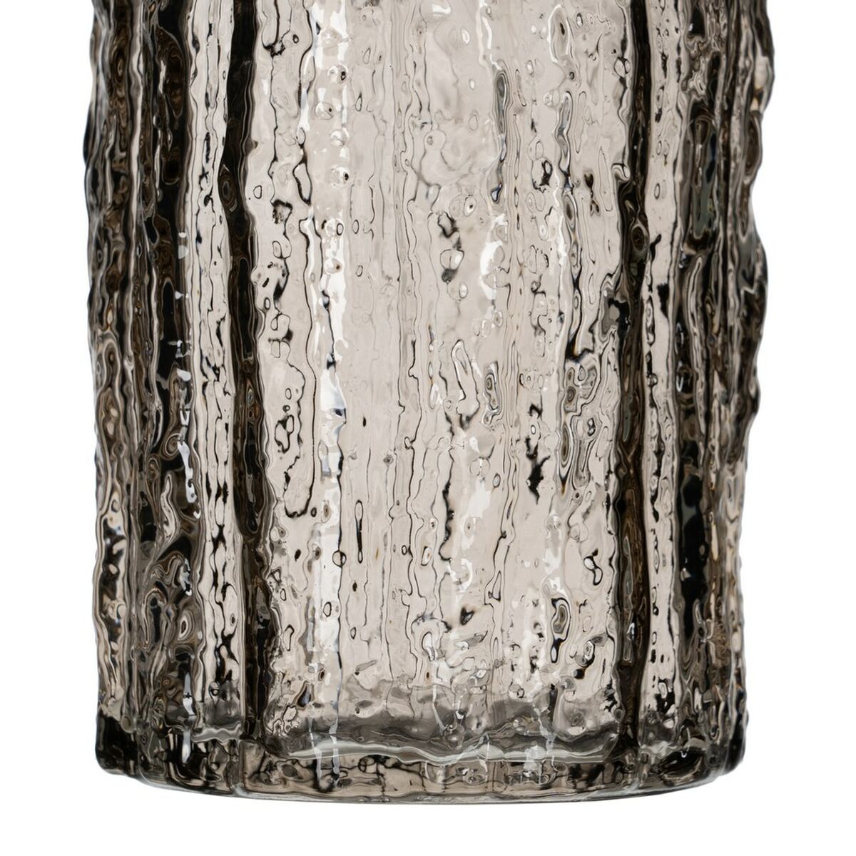 Vas Grå Glas 10 x 10 x 25,5 cm - 5