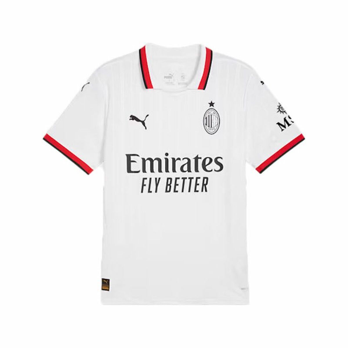 Kortärmad fotbollströja för herrar Puma AC Milan