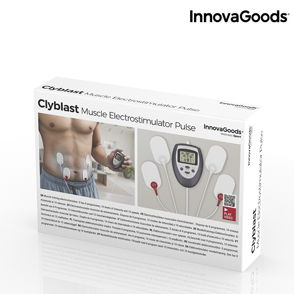 Elektrisk muskelstimulator Clyblast InnovaGoods - 8