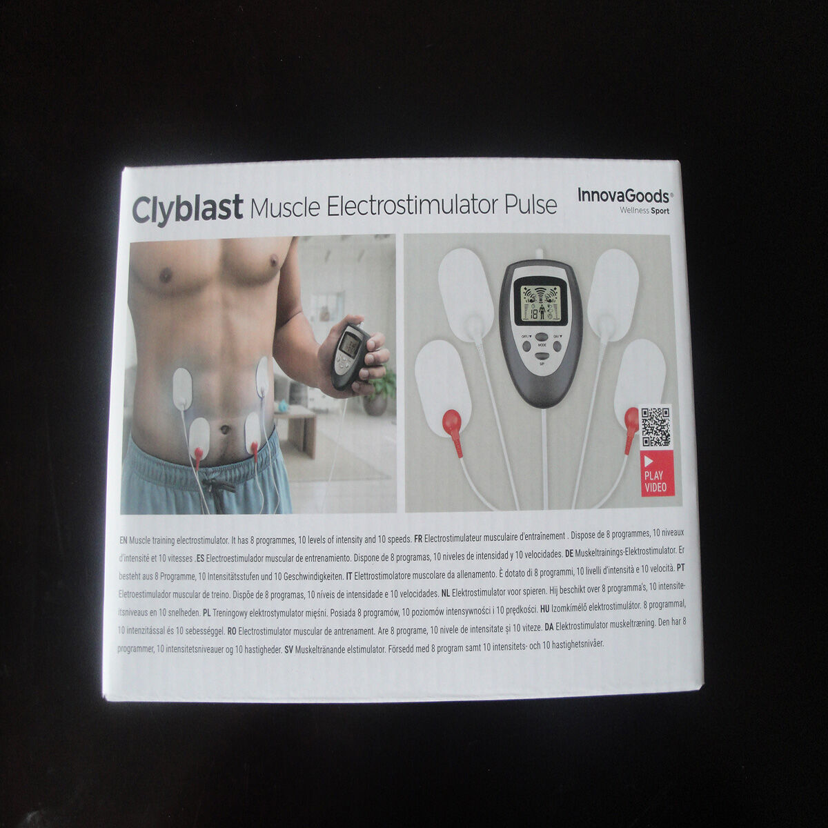 Elektrisk muskelstimulator Clyblast InnovaGoods - 33