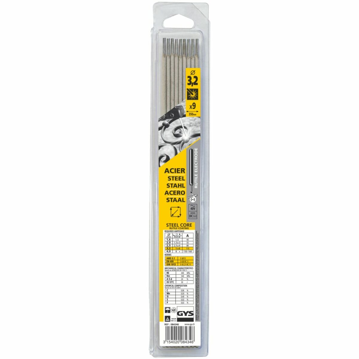 Elektroder Abratools Ø 3,2 mm Stål - 2