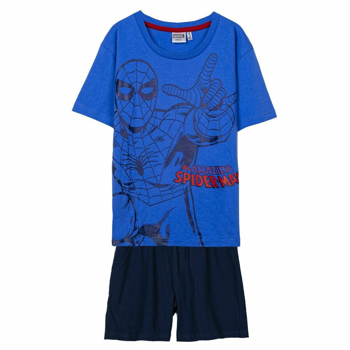 Pyjamas Barn Spider-Man Blå - 6