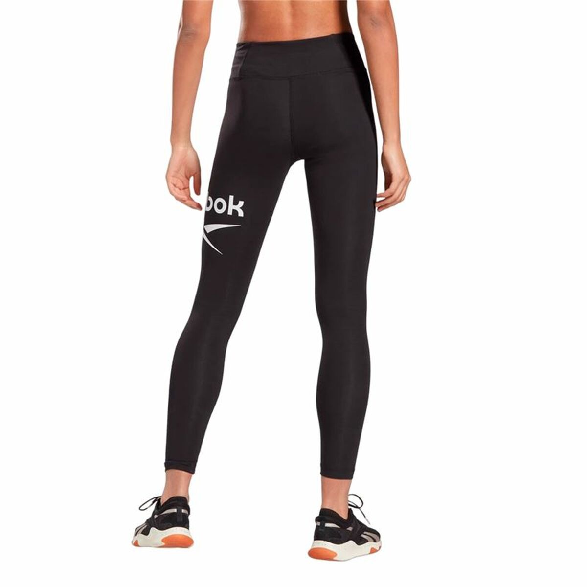 Sport-leggings, Dam Reebok Identity Bl Cotton Svart - 2