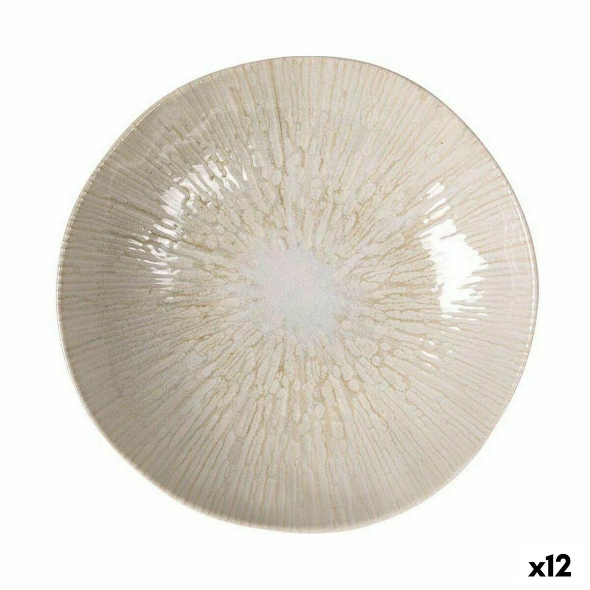 Djup tallrik La Mediterránea Anya ø 21 x 5 cm (12 antal)