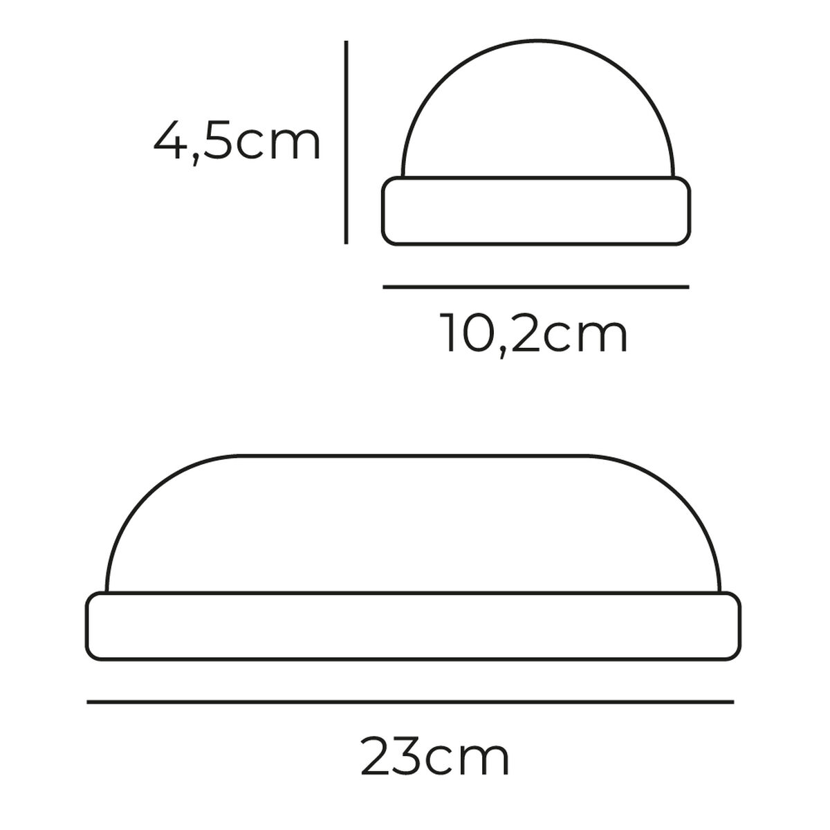 Vägglykta EDM 32449 Vit Plast F 18 W 120 W 1820 Lm Rörelsesensor Ljussensor Avlång (6400 K) - 4