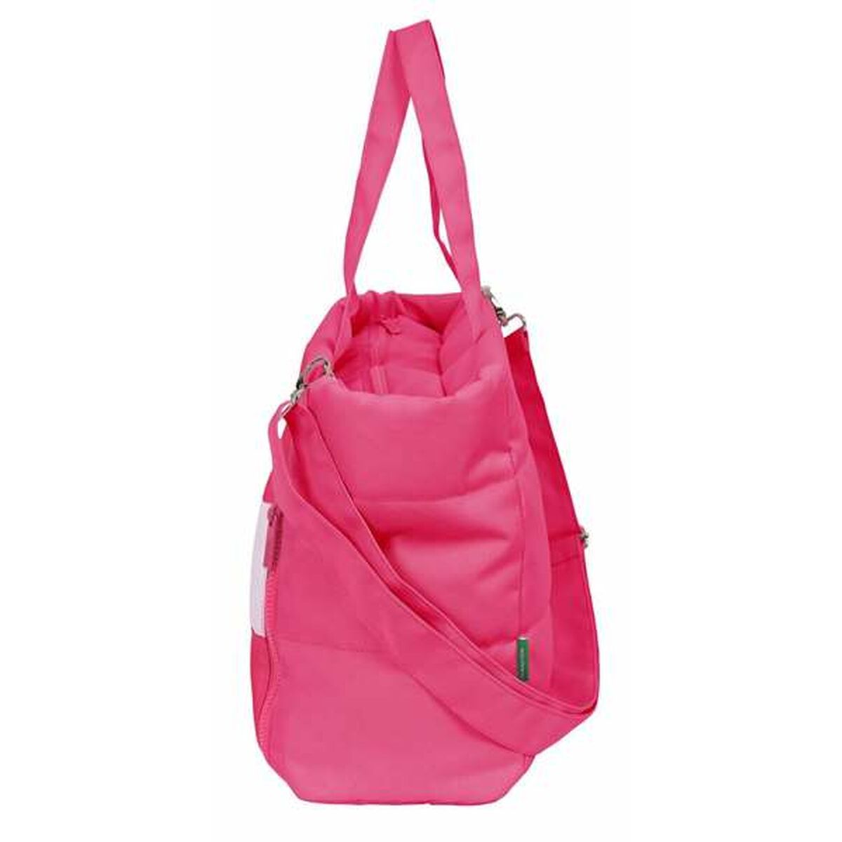 Väska med ficka för bärbar dator Benetton Fuchsia 54 x 31 x 17 cm - 3