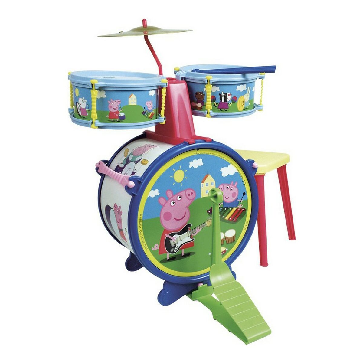 Trumset Peppa Pig 2323 Plast 55 x 36 x 38 cm - 3