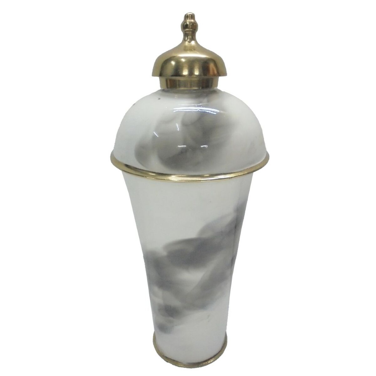 Vas DKD Home Decor Gyllene Aluminium Dvobarvna Järn Modern (17 x 17 x 41 cm) - 2