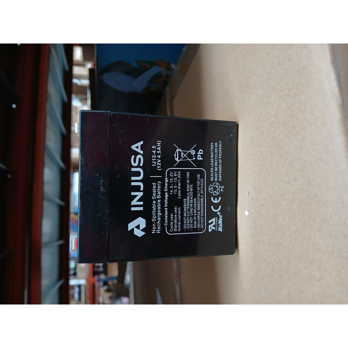 Laddningsbart batteri Injusa 12 V - 4