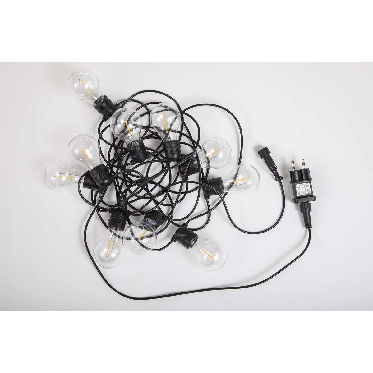 LED-krans New Garden Allegra Svart 8 m E27 10 350 lm - 5