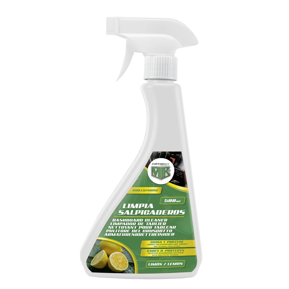 Rengöringsmedel för instrumentpaneler Motorkit MOT10321 Citron 500 ml - 4