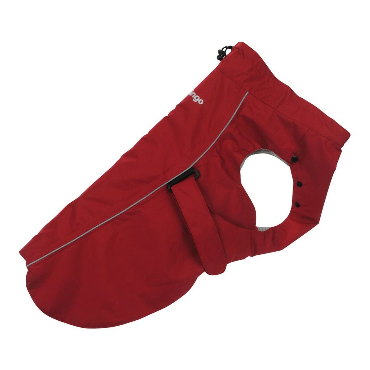 Regnrock för hundar Red Dingo Perfect Fit Röd 70 cm - 2
