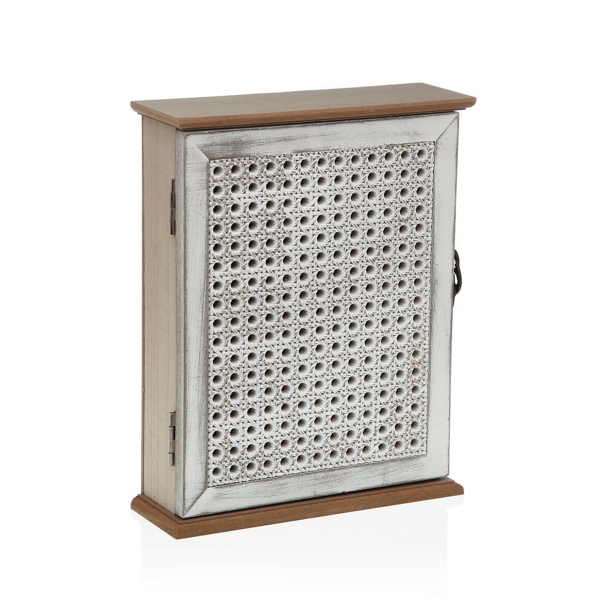 Nyckelskåp Versa Vit Trä MDF 7 x 27 x 21,5 cm