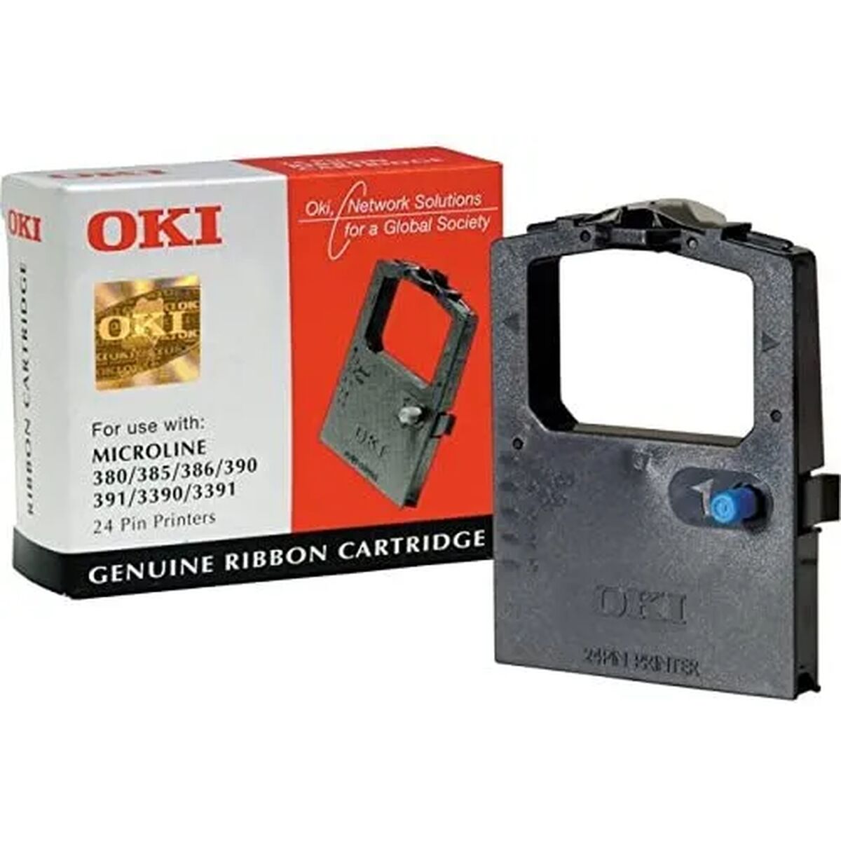 Punktmatris Original OKI 09002309 Svart Turkos - 2