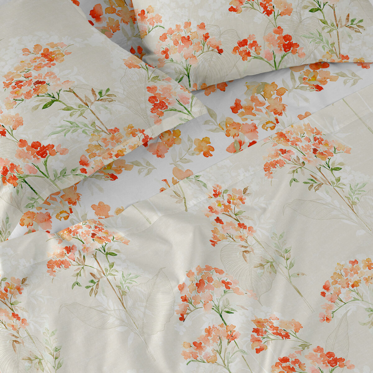 Inpassat underlakan HappyFriday Riomaggiore Multicolour 160 x 200 x 32 cm - 4