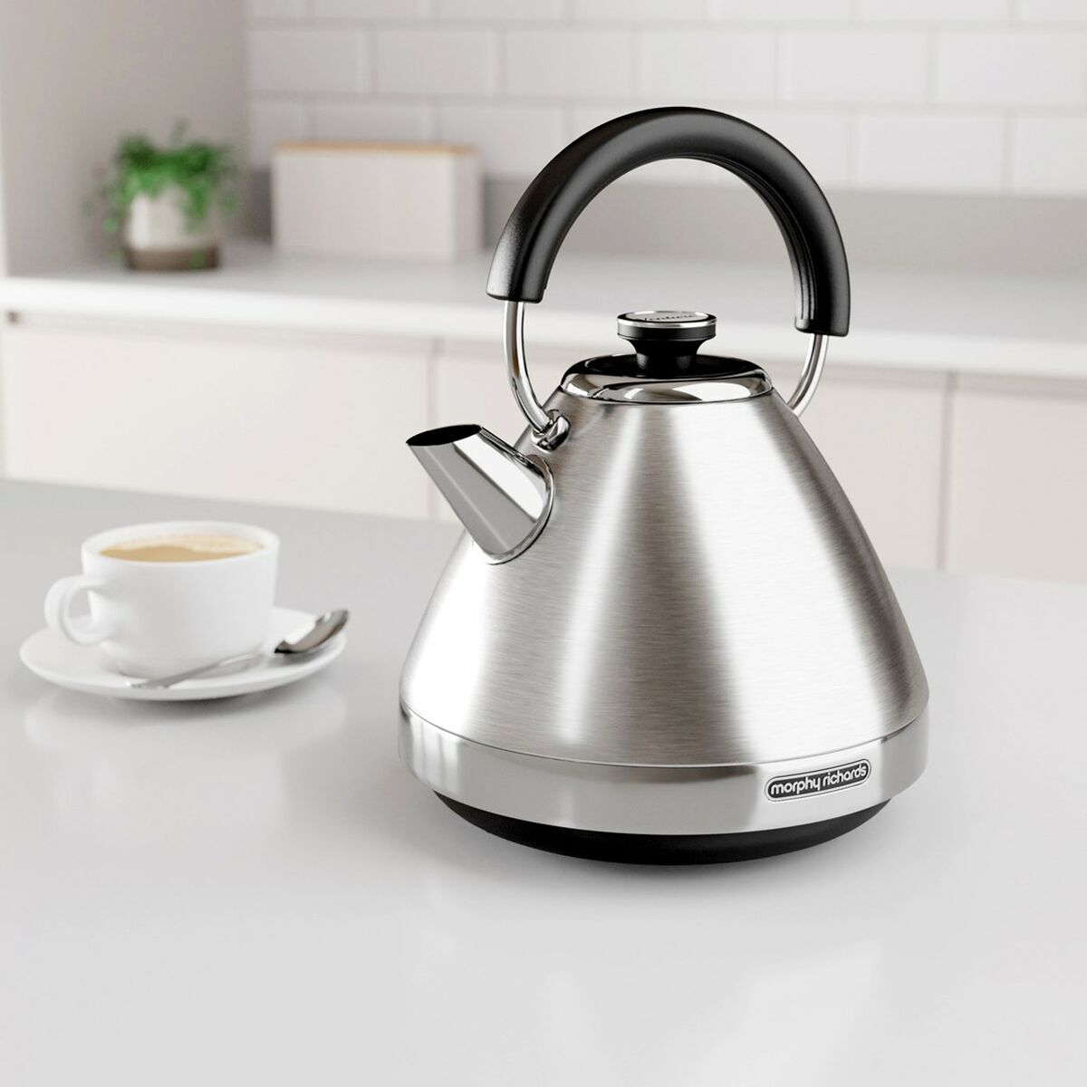 Vattenkokare Morphy Richards 100130 Silvrig Rostfritt stål 2200 W 1,5 L - 3