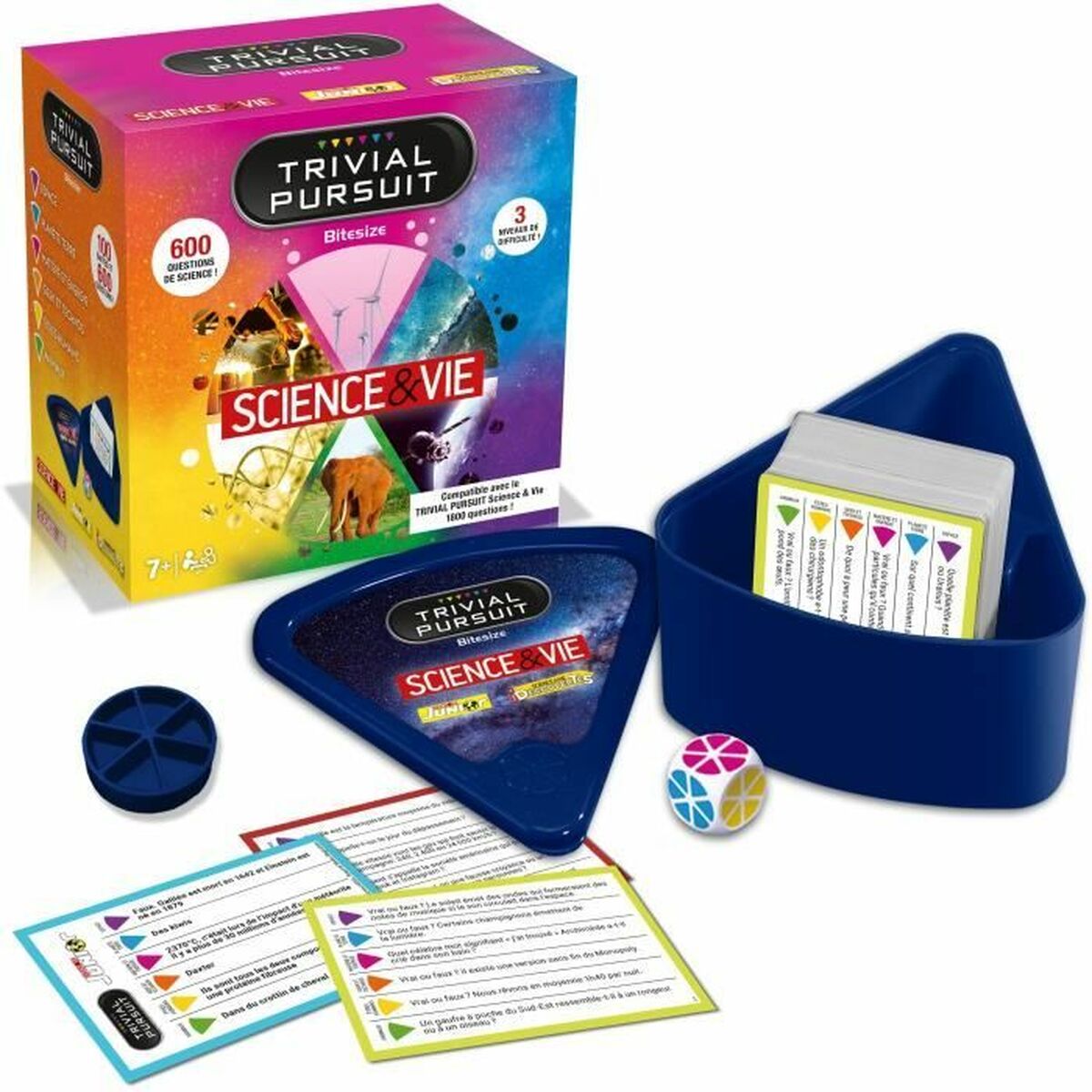 Sällskapsspel Winning Moves Trivial Pursuit voyage Science & Vie - 2