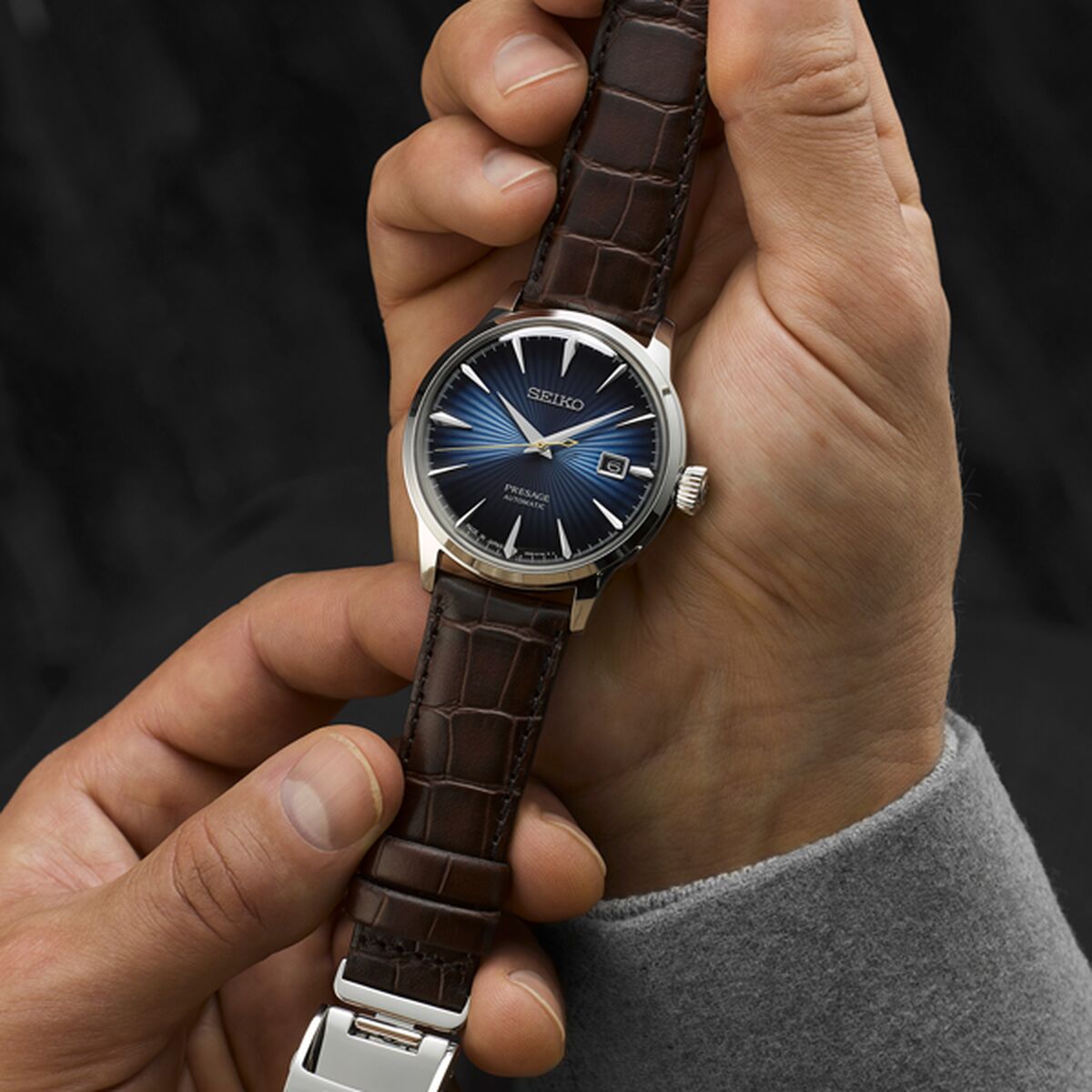 Herrklocka Seiko SRPK15J1 - 4