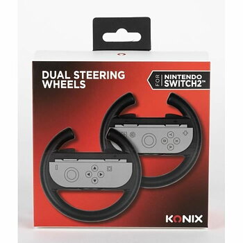 Ratt KONIX Svart Nintendo Switch