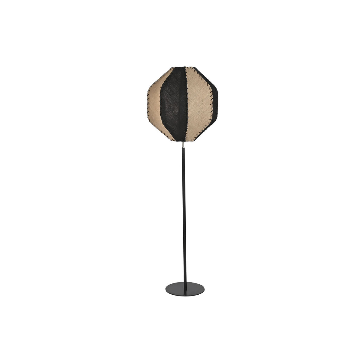 Golvlampa Home ESPRIT Svart Dvobarvna 25 W 230 V 50 x 50 x 165 cm