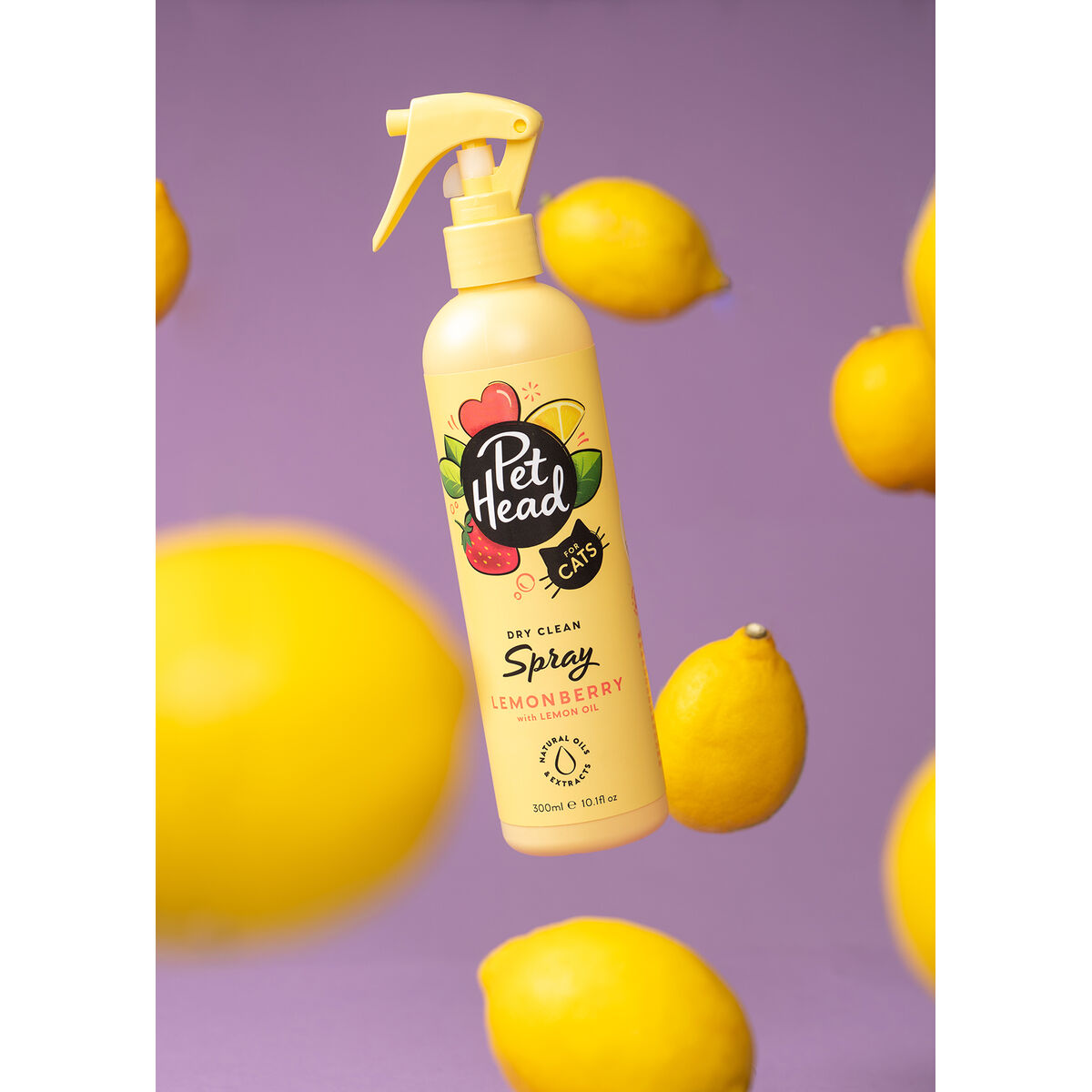 Balsam för husdjur Pet Head Lemonberry Felin' Good 300 ml - 6