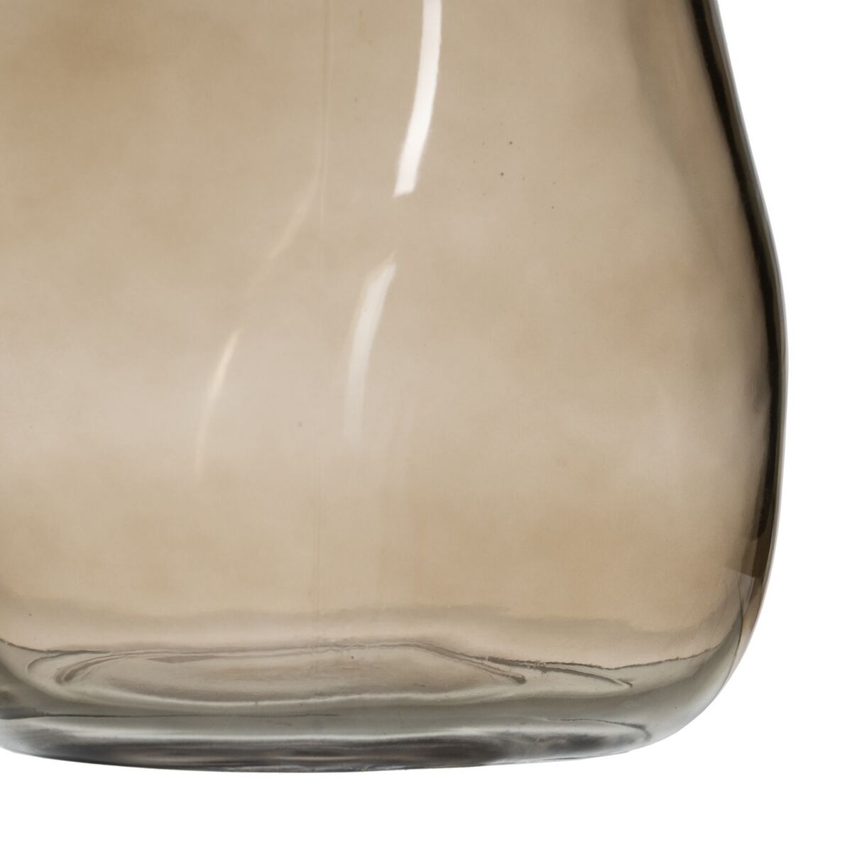 Vas Beige-brun (taupe) Glas 18,5 x 19,5 x 19,5 cm - 5