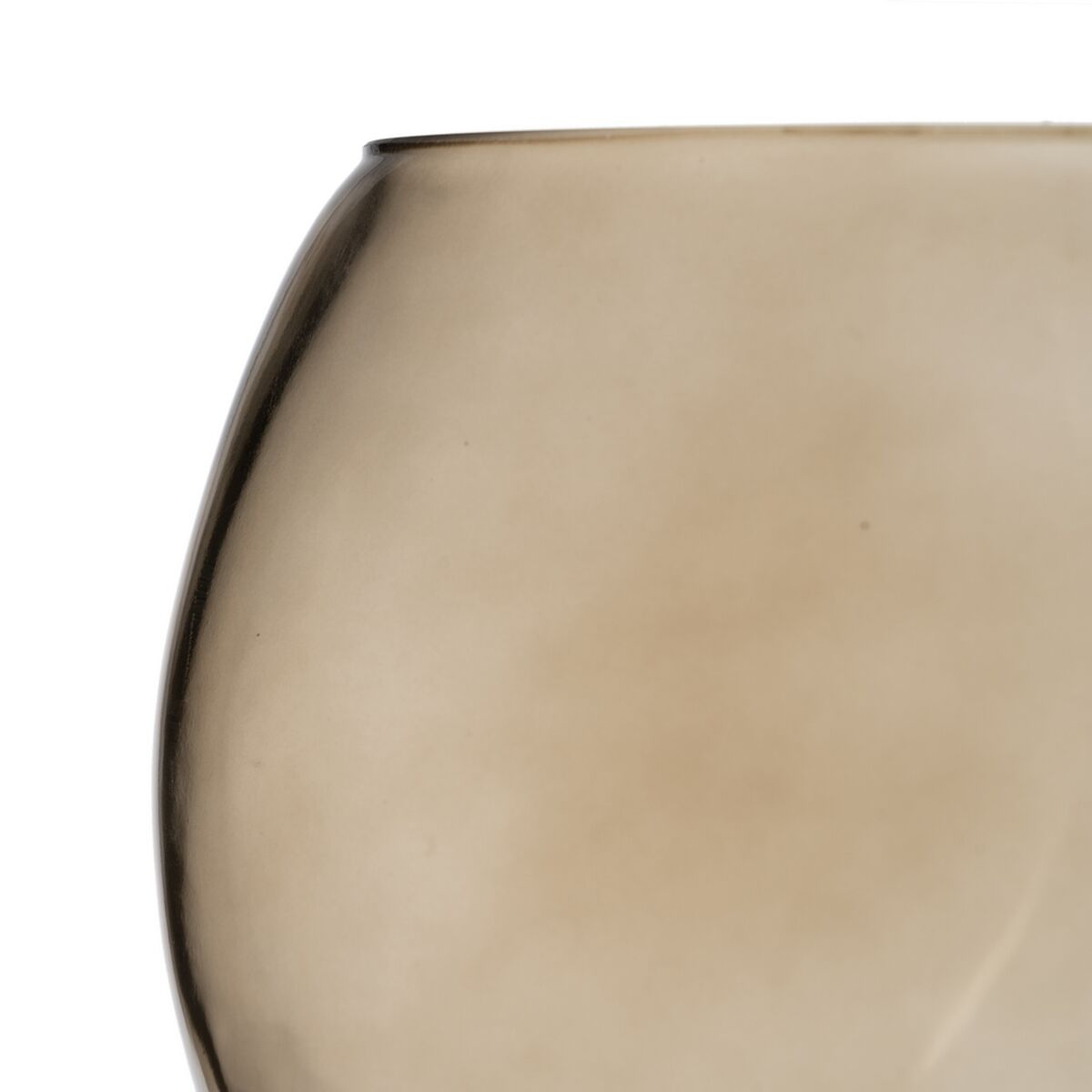 Vas Beige-brun (taupe) Glas 18,5 x 19,5 x 19,5 cm - 4