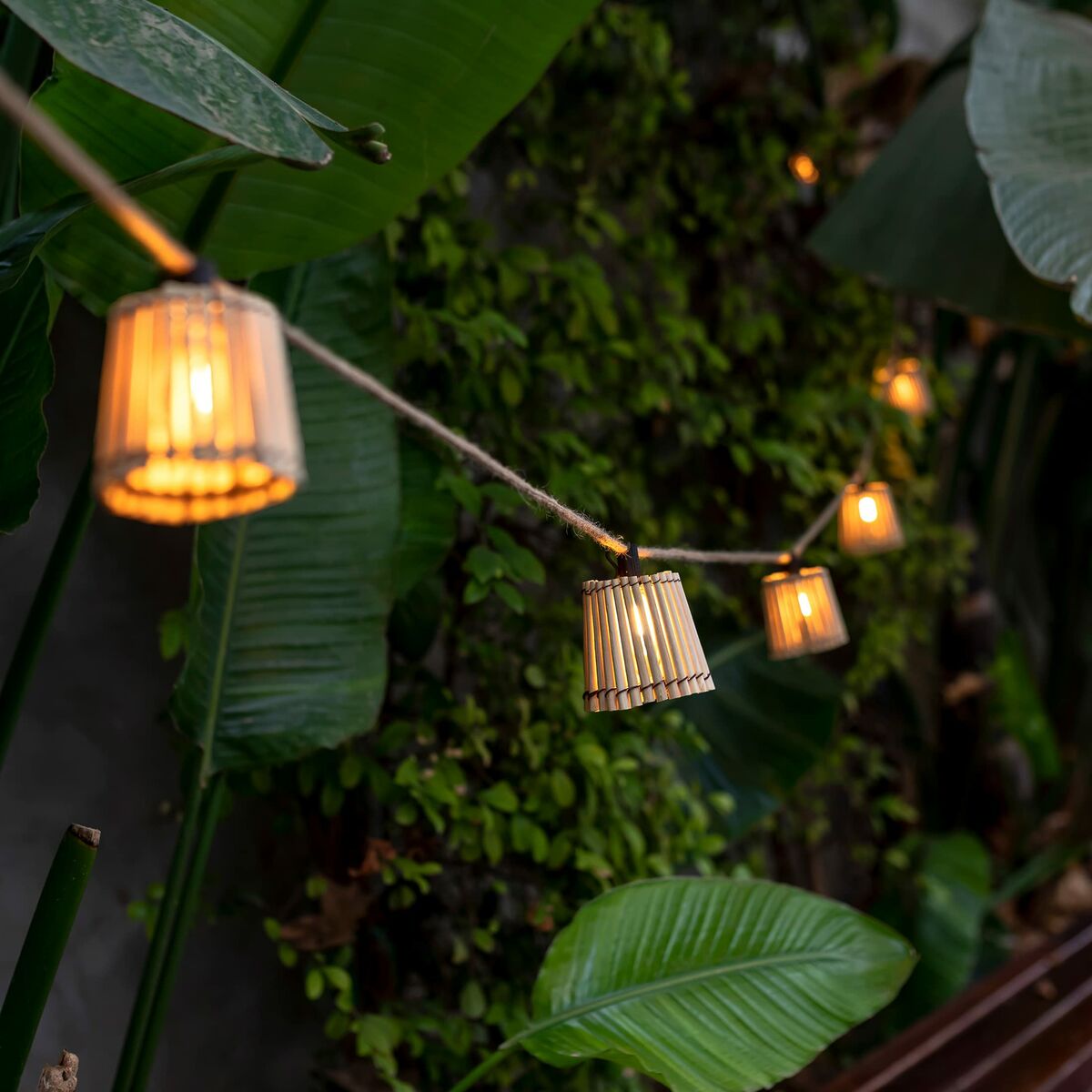 LED-krans New Garden Okinawa 8 m 10 Sol - 4