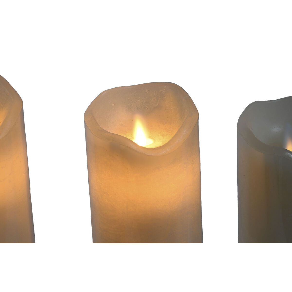 LED Ljus Home ESPRIT Beige 25 x 10 x 20 cm - 3