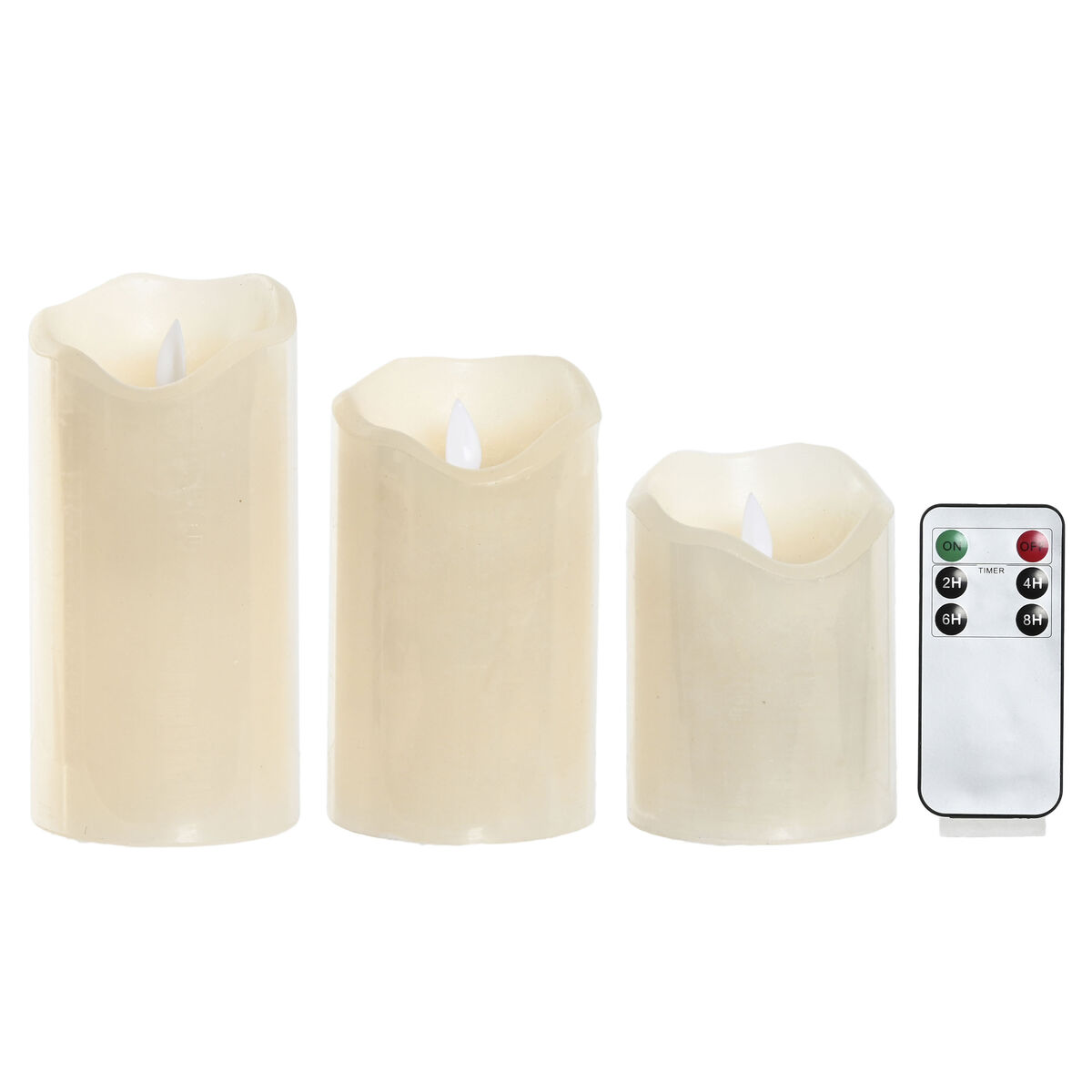 LED Ljus Home ESPRIT Beige 25 x 10 x 20 cm