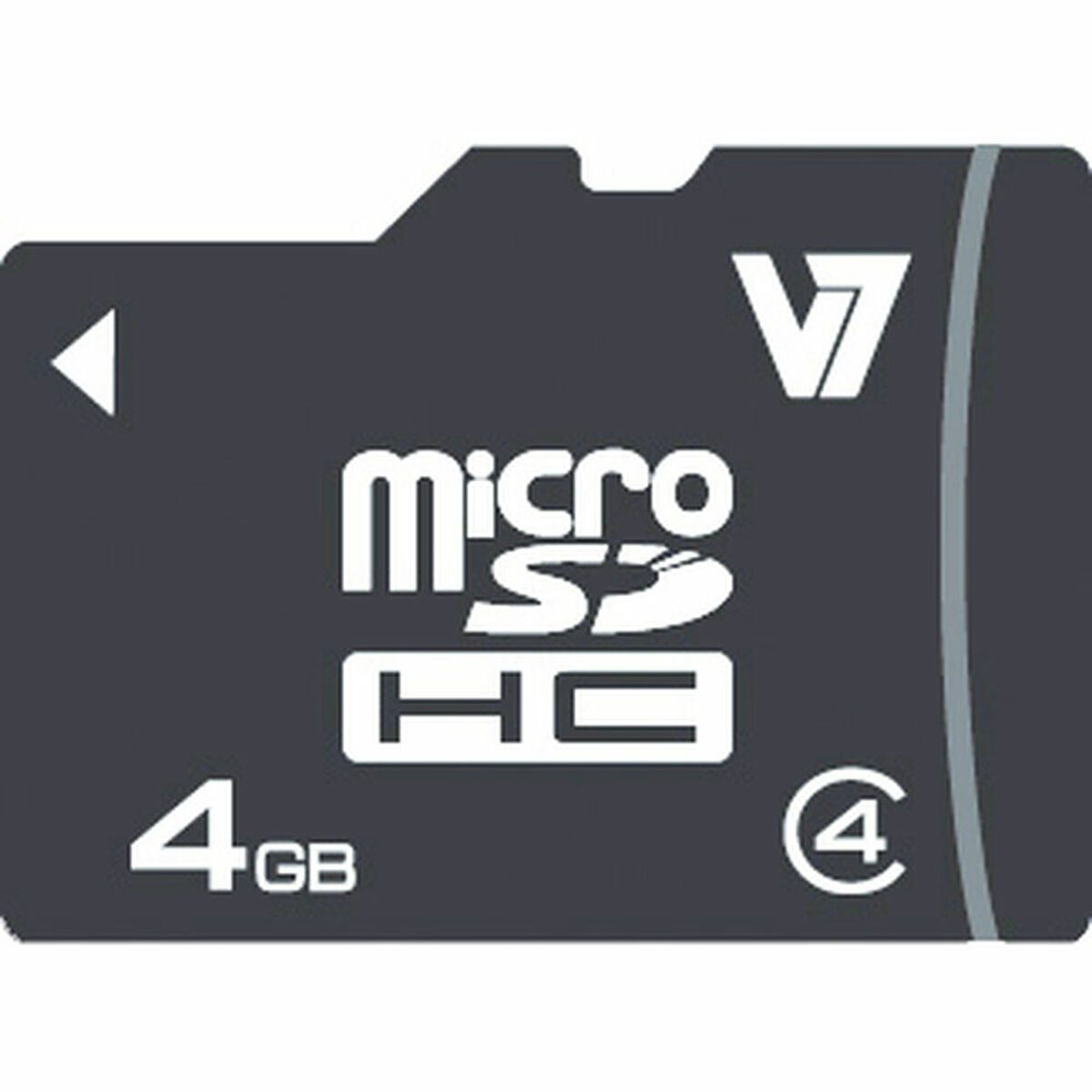 Micro-SD kort V7 VAMSDH4GCL4R-2E 4 GB - 5