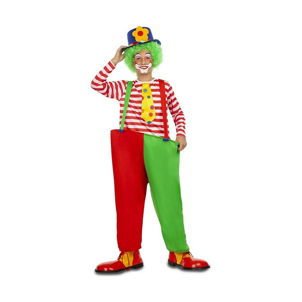 Maskeraddräkt för barn My Other Me 4 Delar Clown 10-12 år
