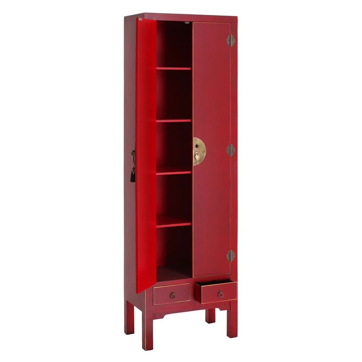 Skåp Rosa Gyllene 55 x 33 x 185 cm - 5
