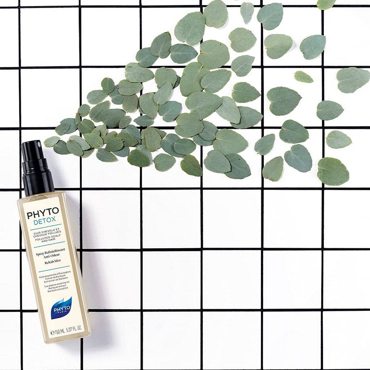 Antilukt hårspray Phyto Paris Phytodetox 150ml 150 ml Uppfriskande - 2