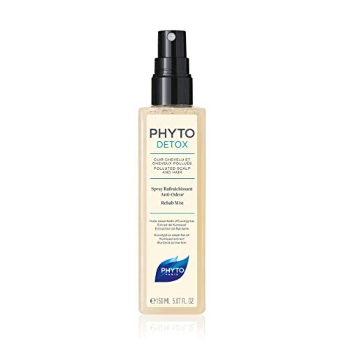 Antilukt hårspray Phyto Paris Phytodetox 150ml 150 ml Uppfriskande