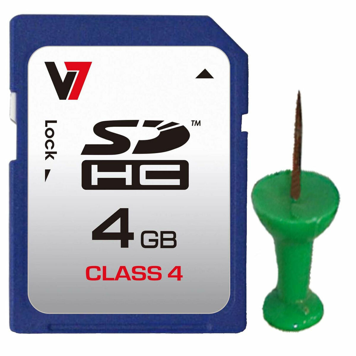 SD Minneskort V7 VASDH4GCL4R-2E 4 GB - 6
