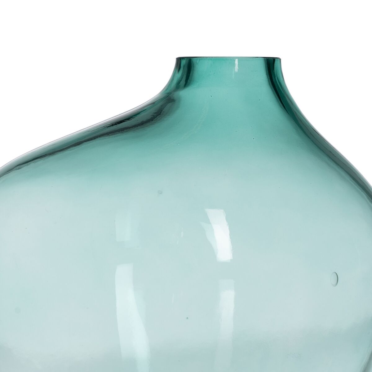 Vas Grön Glas 14,5 x 9,5 x 17 cm - 3